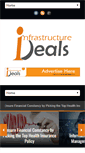 Mobile Screenshot of infrastructuredeals.com